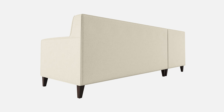 Miller Fabric Rhs Sectional Sofa 3 Lounger In Ivory Cream Colour - Febonic Living