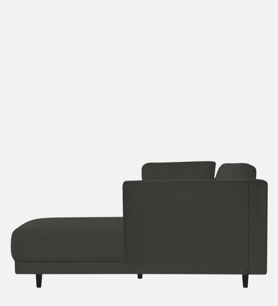 Jonze Velvet Rhs Chaise Lounger In Hory Grey Colour - Febonic Living