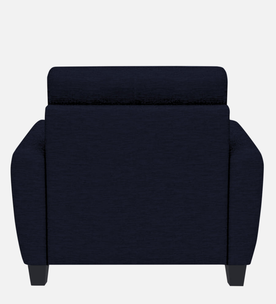 Bakadi Fabric 1 Seater Sofa In Royal Blue Colour - Febonic Living