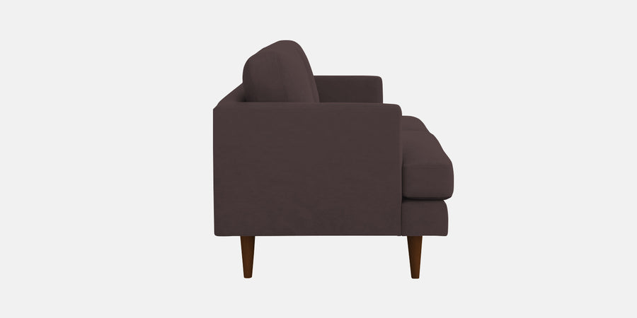 Motra Velvet 2 Seater Sofa In Mocha Brown Colour - Febonic Living