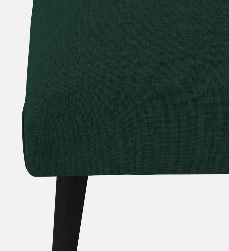 Adon Velvet Bench In Forest Green Colour - Febonic Living