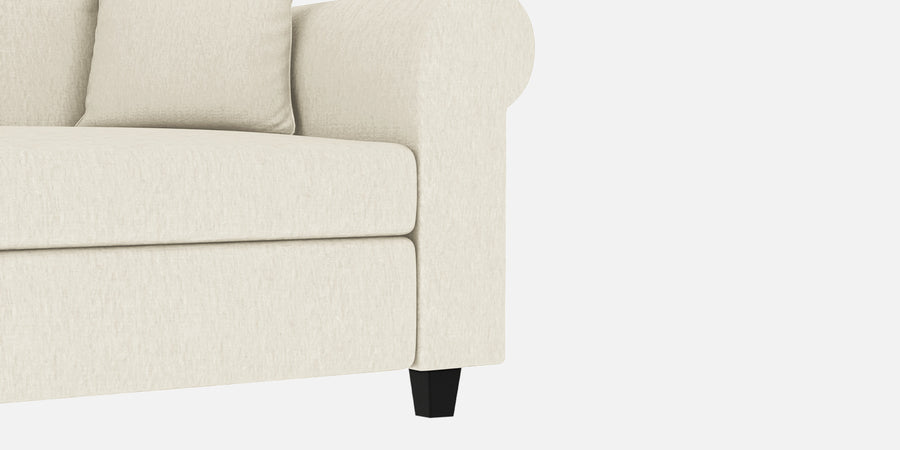Derado Fabric 3 Seater Sofa In Ivory Cream Colour - Febonic Living