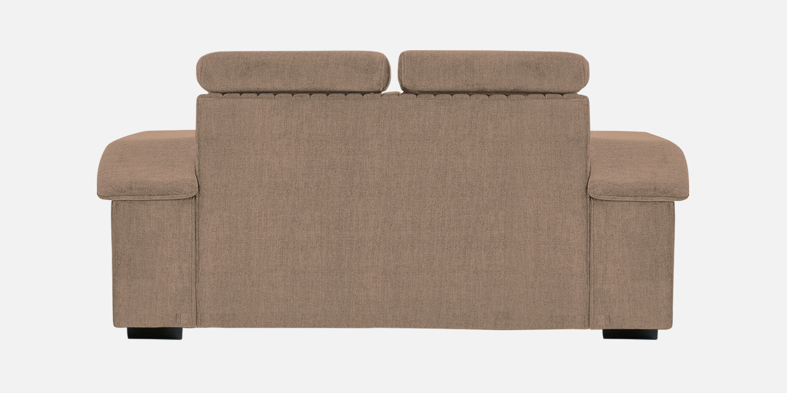 Draco Fabric 2 Seater Sofa In Cookie Beige Colour - Febonic Living