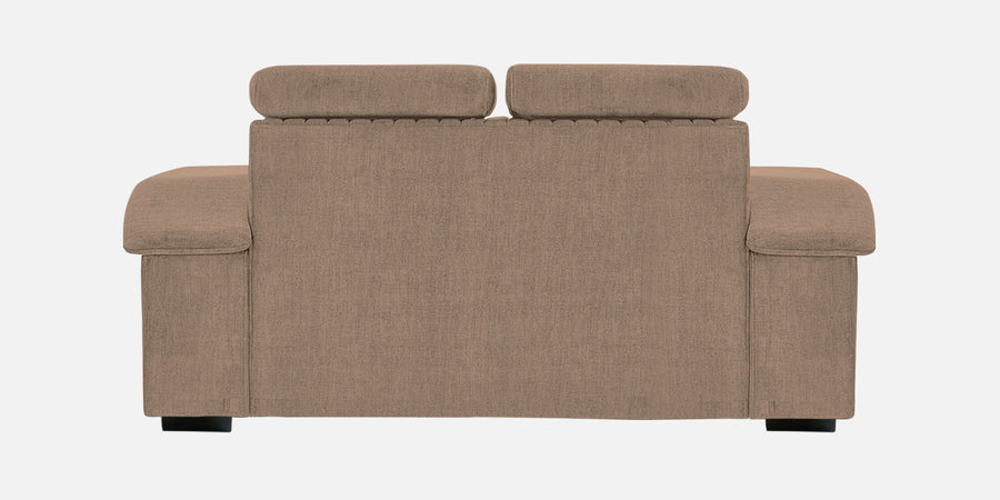 Draco Fabric 2 Seater Sofa In Cookie Beige Colour - Febonic Living