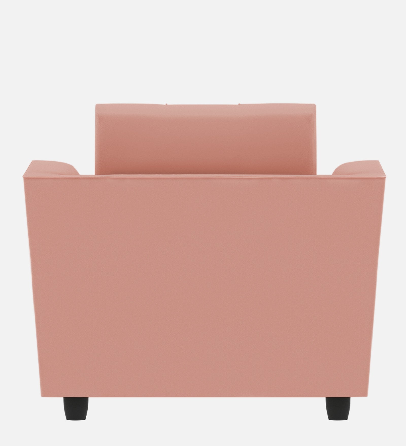 Nestin Velvet 1 Seater Sofa in Blush Pink Colour