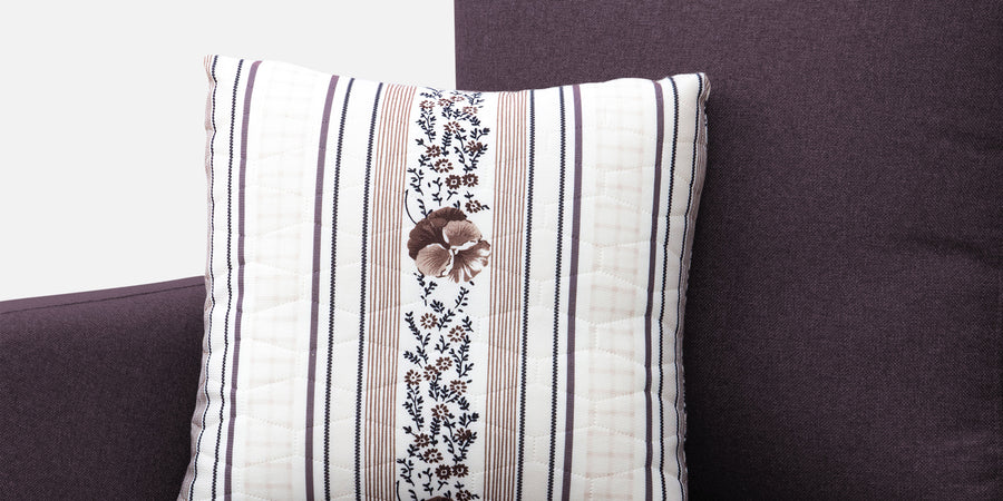 Kevin Fabric 2 Seater Sofa In Greek Purple Colour - Febonic Living