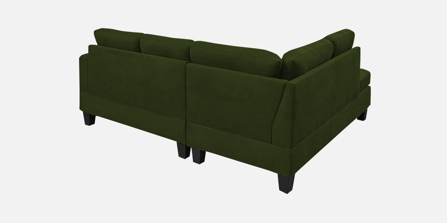 Thomas Fabric Rhs Sectional Sofa 2 Lounger In Olive Green Colour - Febonic Living