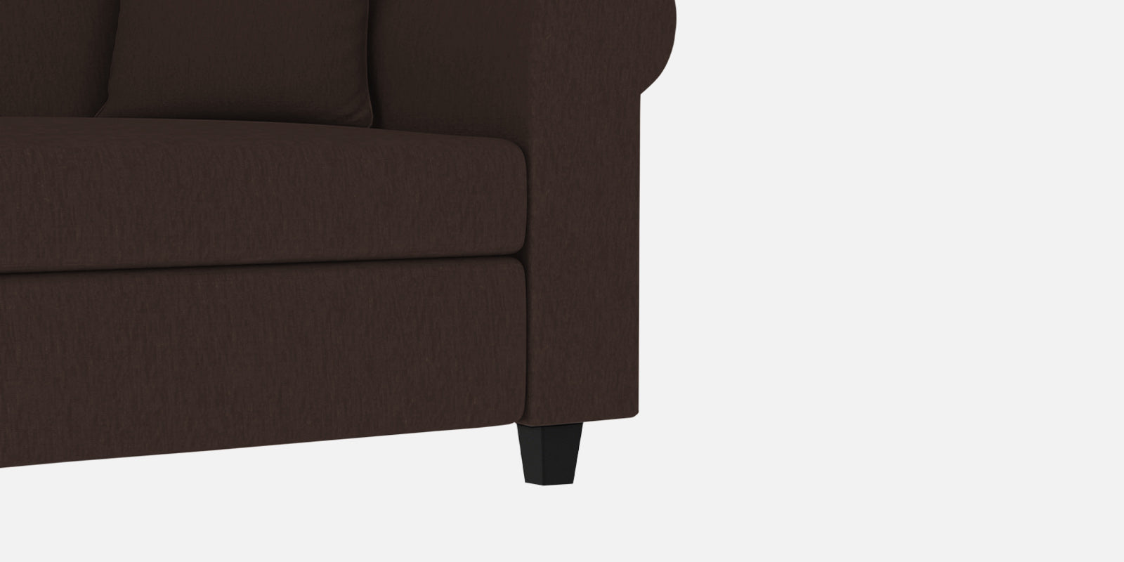 Derado Fabric 2 Seater Sofa in Coffee Brown Colour