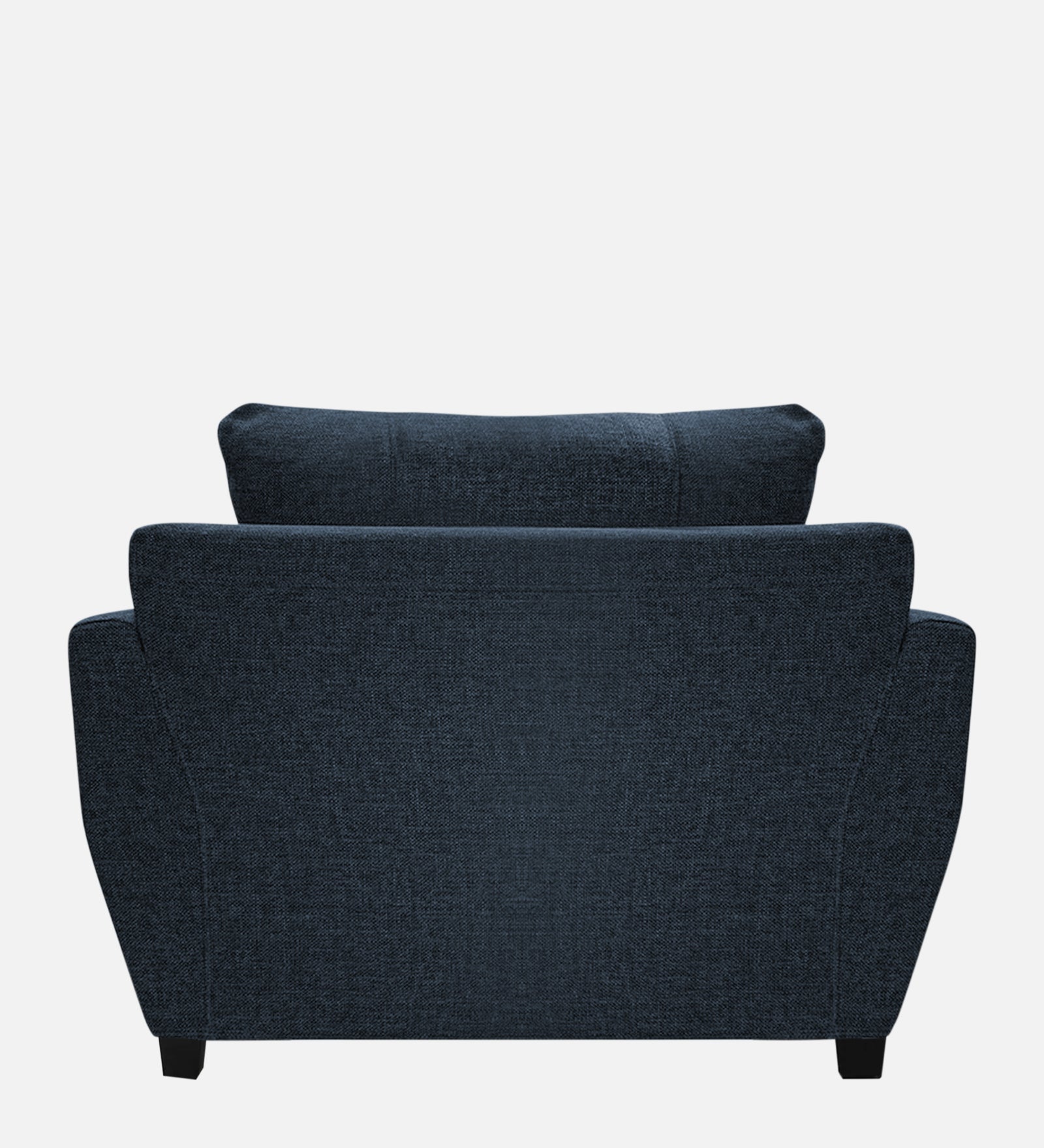 Mario Fabric 1 Seater Sofa in Denim Blue Colour