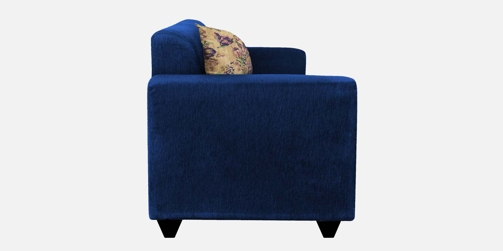 Lipu Fabric 3 Seater Sofa in Royal Blue Colour