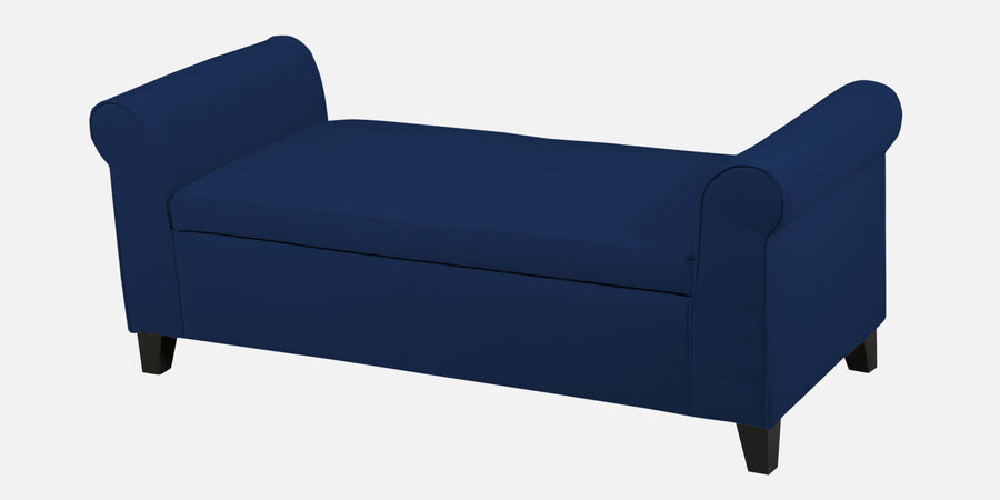 Molo Fabric 3 Seater Recamier In Royal Blue Colour With Storage - Febonic Living