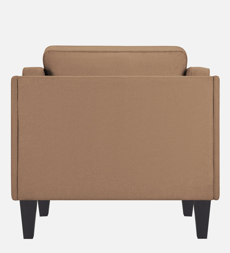 Siddy Fabric 1 Seater Sofa In Cookie Beige Colour - Febonic Living