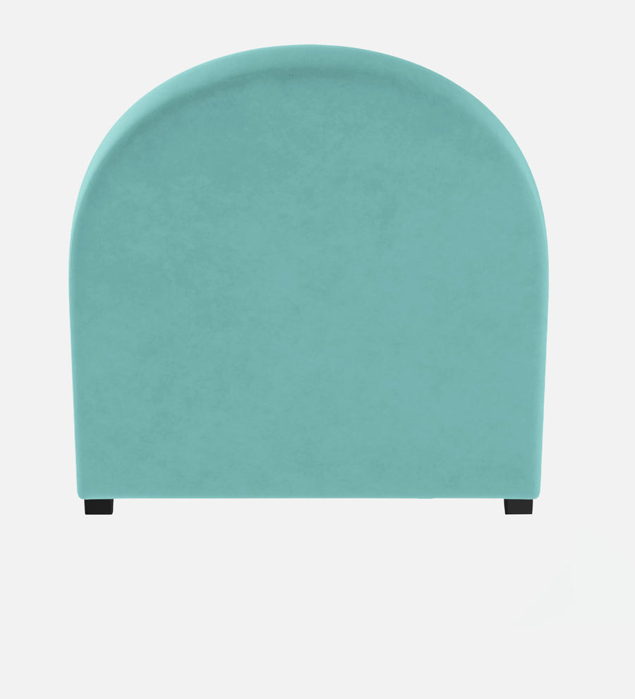 Maro Velvet Upholstered King Size Bed In Barmunda Aqua Colour - Febonic Living