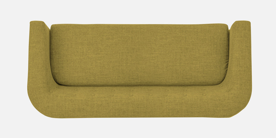 Casper Fabric 3 Seater Sofa In Parrot Green Colour - Febonic Living