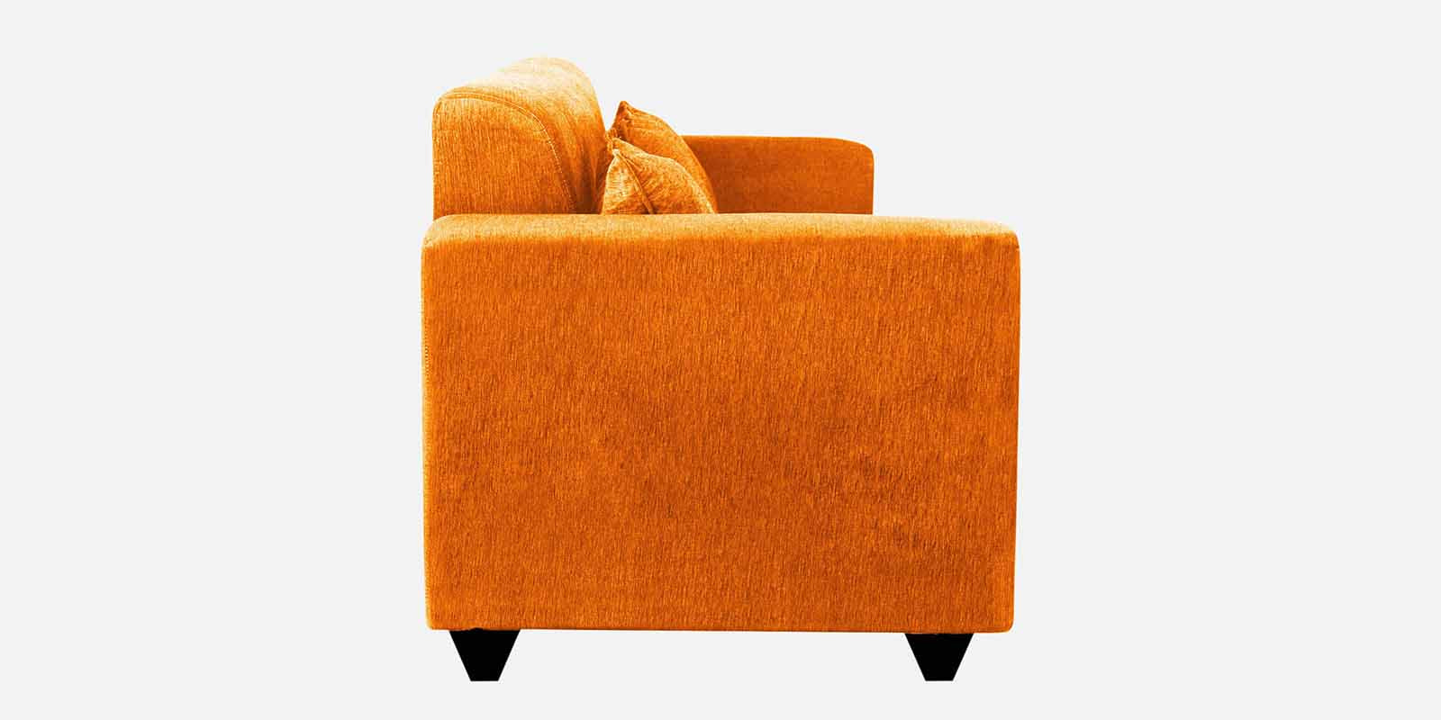 Nebula Fabric 2 Seater Sofa in Vivid Orange Colour