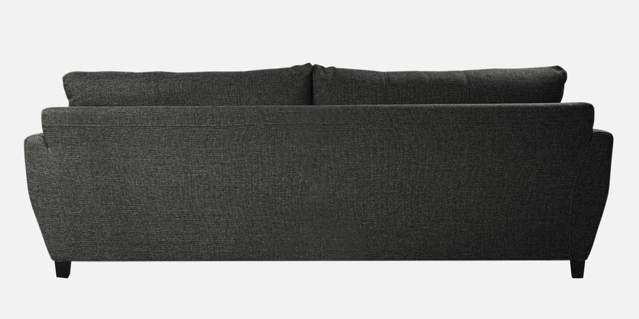 Mario Fabric 3 Seater Sofa In Charcoal Grey Colour - Febonic Living