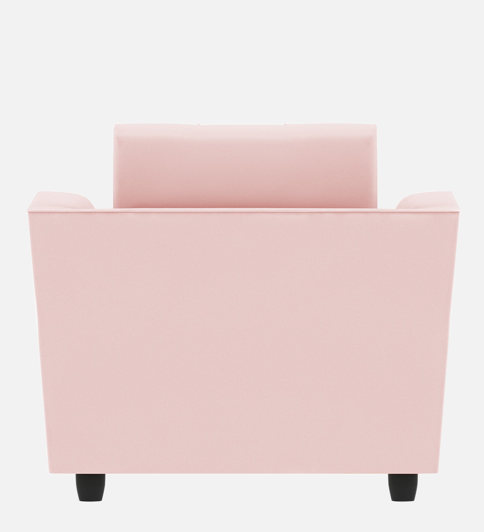 Nestin Velvet 1 Seater Sofa in Millennial Pink Colour