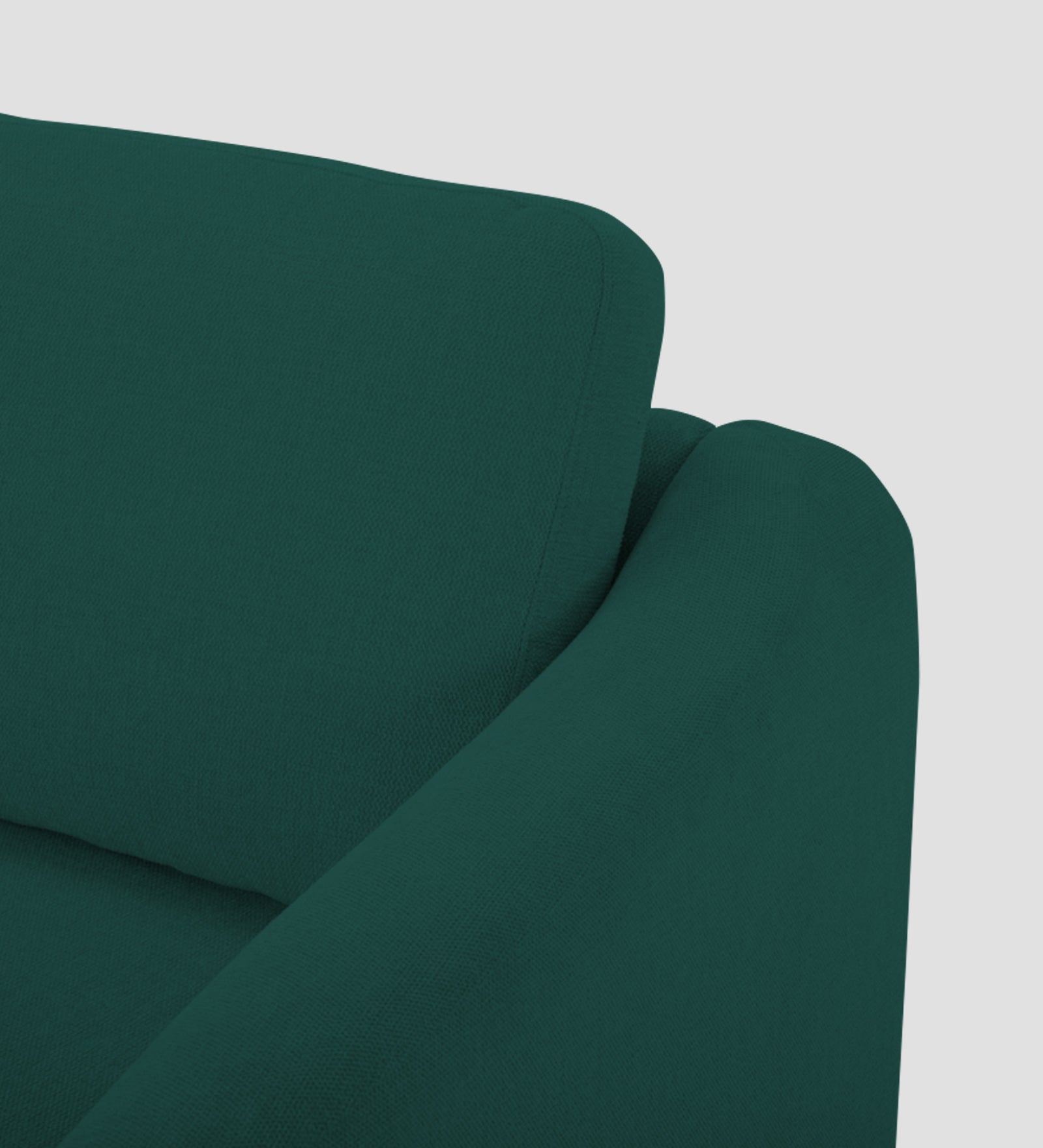 Elara Fabric 1 Seater Sofa in Sage Green Colour - Febonic Living