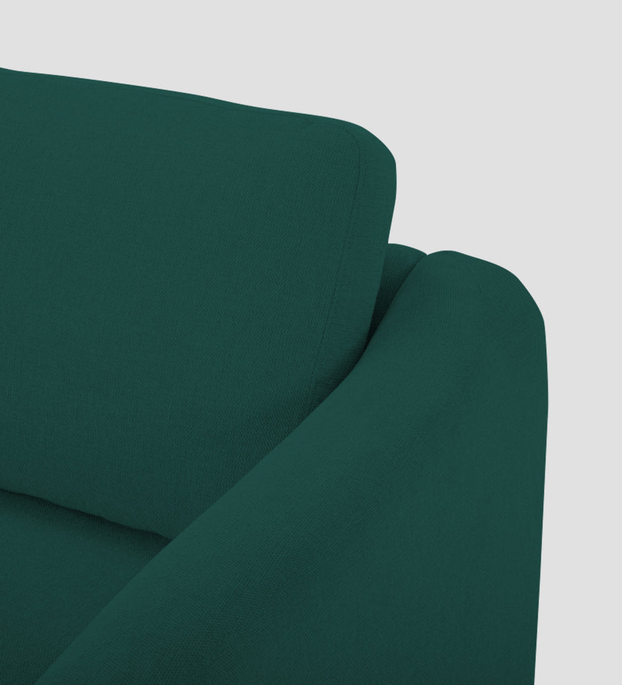Elara Fabric 1 Seater Sofa In Sage Green Colour - Febonic Living