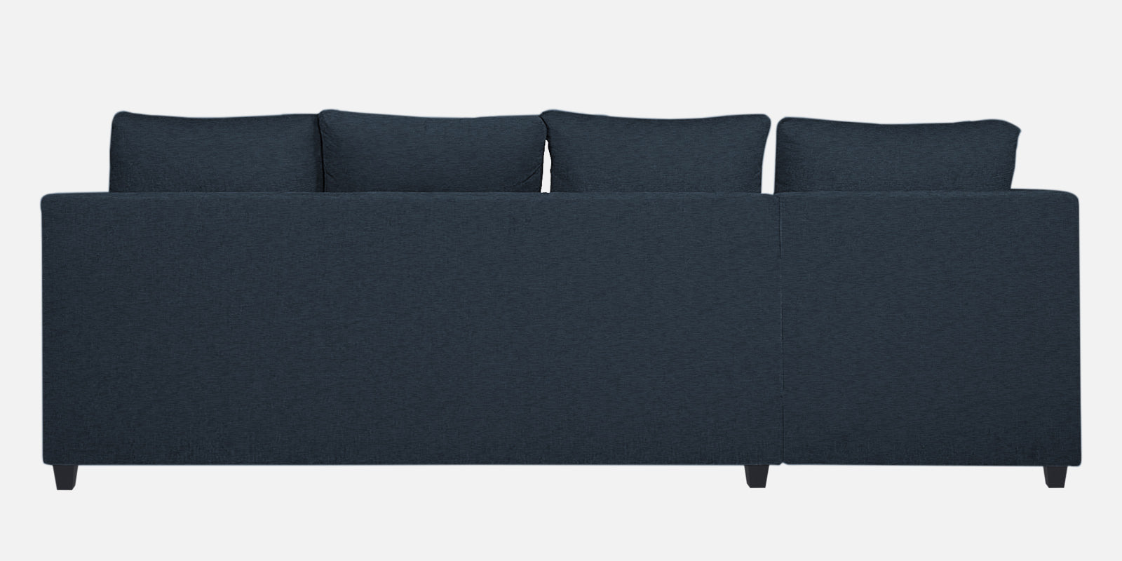 Nebula Fabric RHS Sectional Sofa (3+Lounger) in Denim Blue Colour