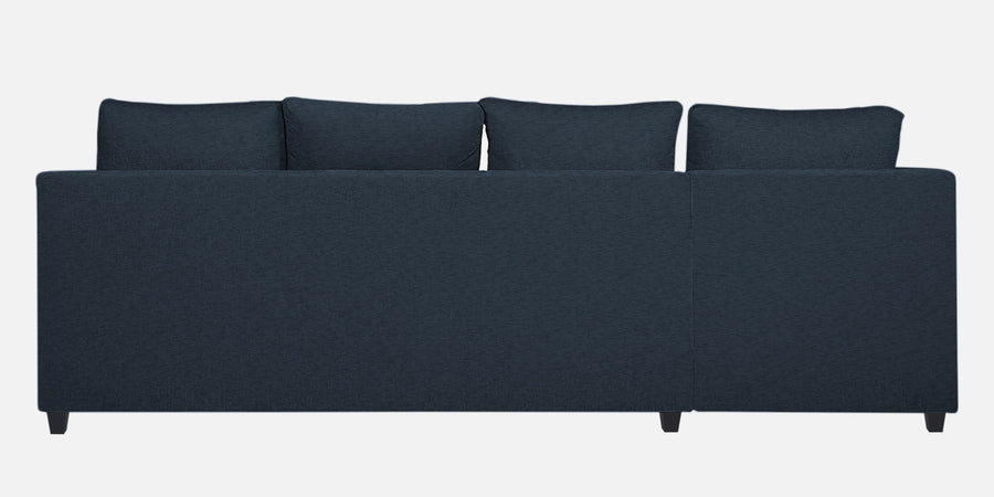 Nebula Fabric Rhs Sectional Sofa 3 Lounger In Denim Blue Colour - Febonic Living