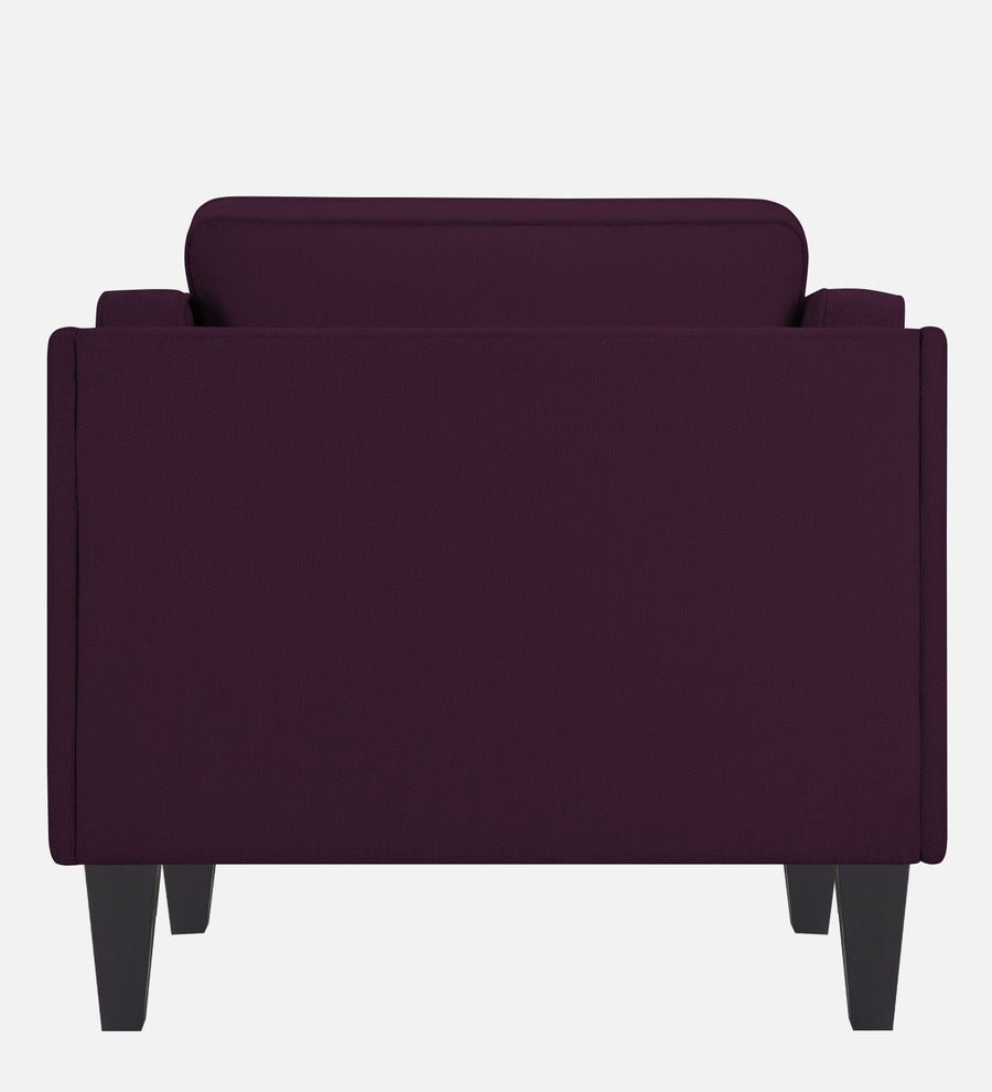 Siddy Fabric 1 Seater Sofa In Greek Purple Colour - Febonic Living