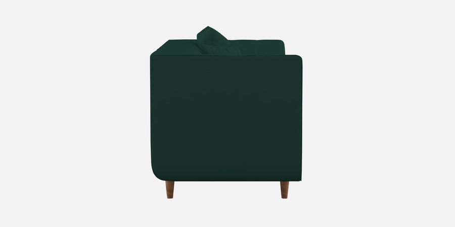 Sumo Velvet 3 Seater Sofa In Forest Green Colour - Febonic Living