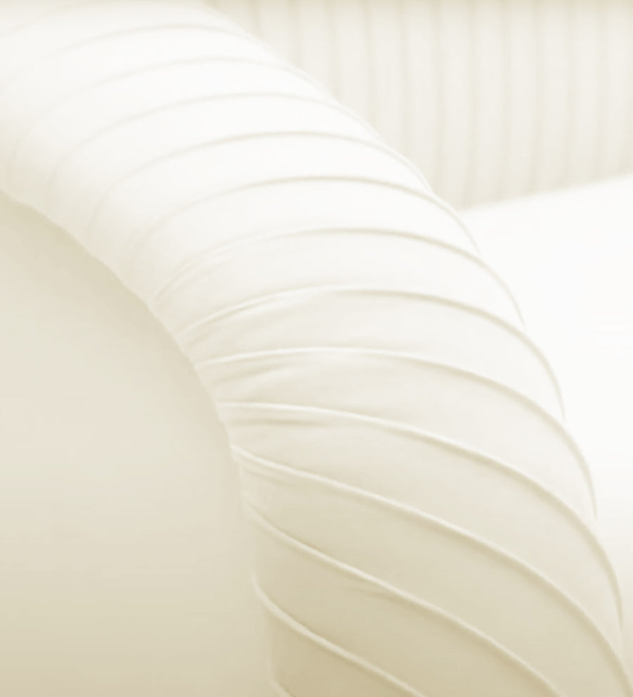 Yara Velvet Fabric 1 Seater Sofa In Warm White Colour - Febonic Living