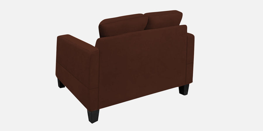 Thomas Fabric 2 Seater Sofa In Coffee Brown Colour - Febonic Living
