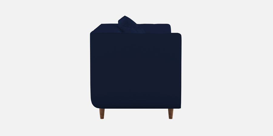 Sumo Velvet 3 Seater Sofa In Indigo Blue Colour - Febonic Living