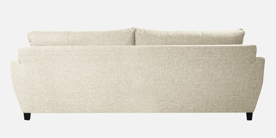 Mario Fabric 3 Seater Sofa In Ivory Cream Colour - Febonic Living