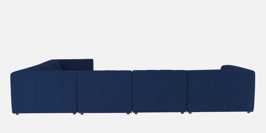 Damo Fabric Rhs 8 Seater Corner Sofa In Royal Blue Colour - Febonic Living