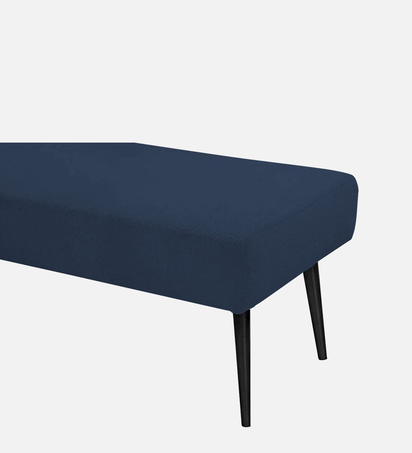 Orbit Fabric Bench In Denim Blue Colour