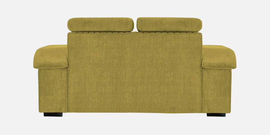 Draco Fabric 2 Seater Sofa In Parrot Green Colour - Febonic Living