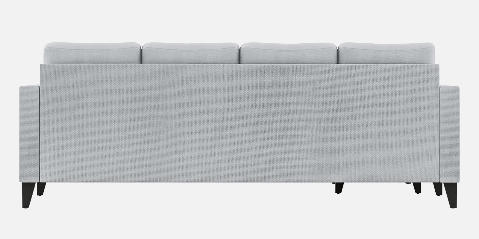 Nori Fabric RHS Sectional Sofa (3 + Lounger) In Coin Grey Colour