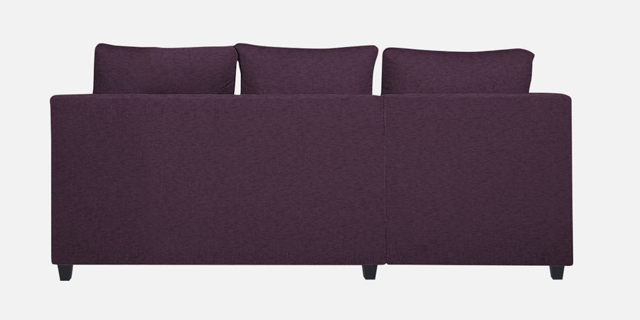 Nebula Fabric Rhs Sectional Sofa 2 Lounger In Greek Purple Colour - Febonic Living