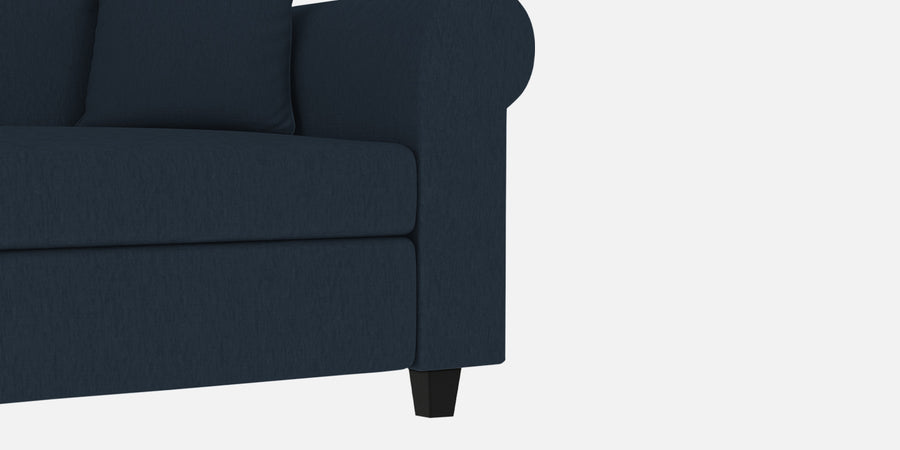 Derado Fabric 3 Seater Sofa In Denim Blue Colour - Febonic Living