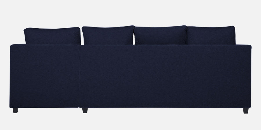 Nebula Fabric Lhs Sectional Sofa 3 Lounger In Royal Blue Colour - Febonic Living