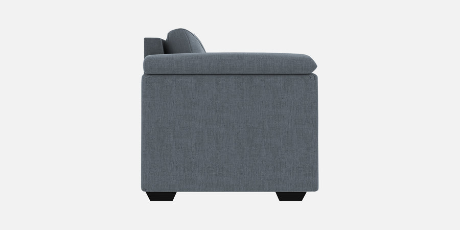 Andres Fabric 3 Seater Sofa In Indigo Blue Colour - Febonic Living
