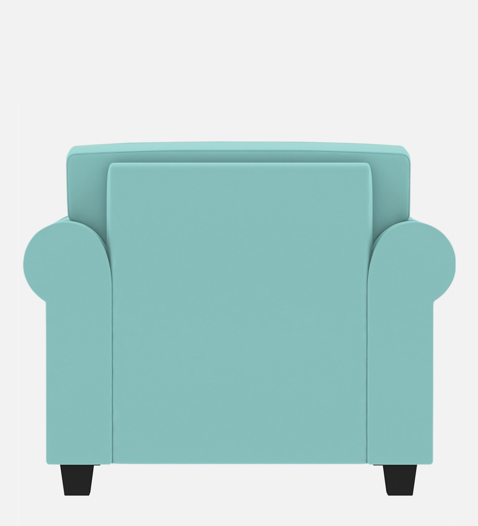 Numonk Velvet 1 Seater Sofa in Barmunda Aqua Colour