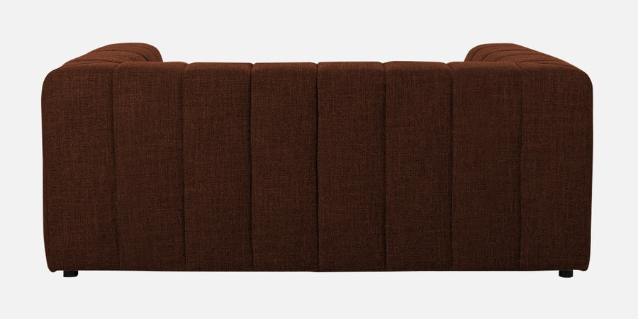 Lara Fabric 2 Seater Sofa In Coffee Brown Colour - Febonic Living