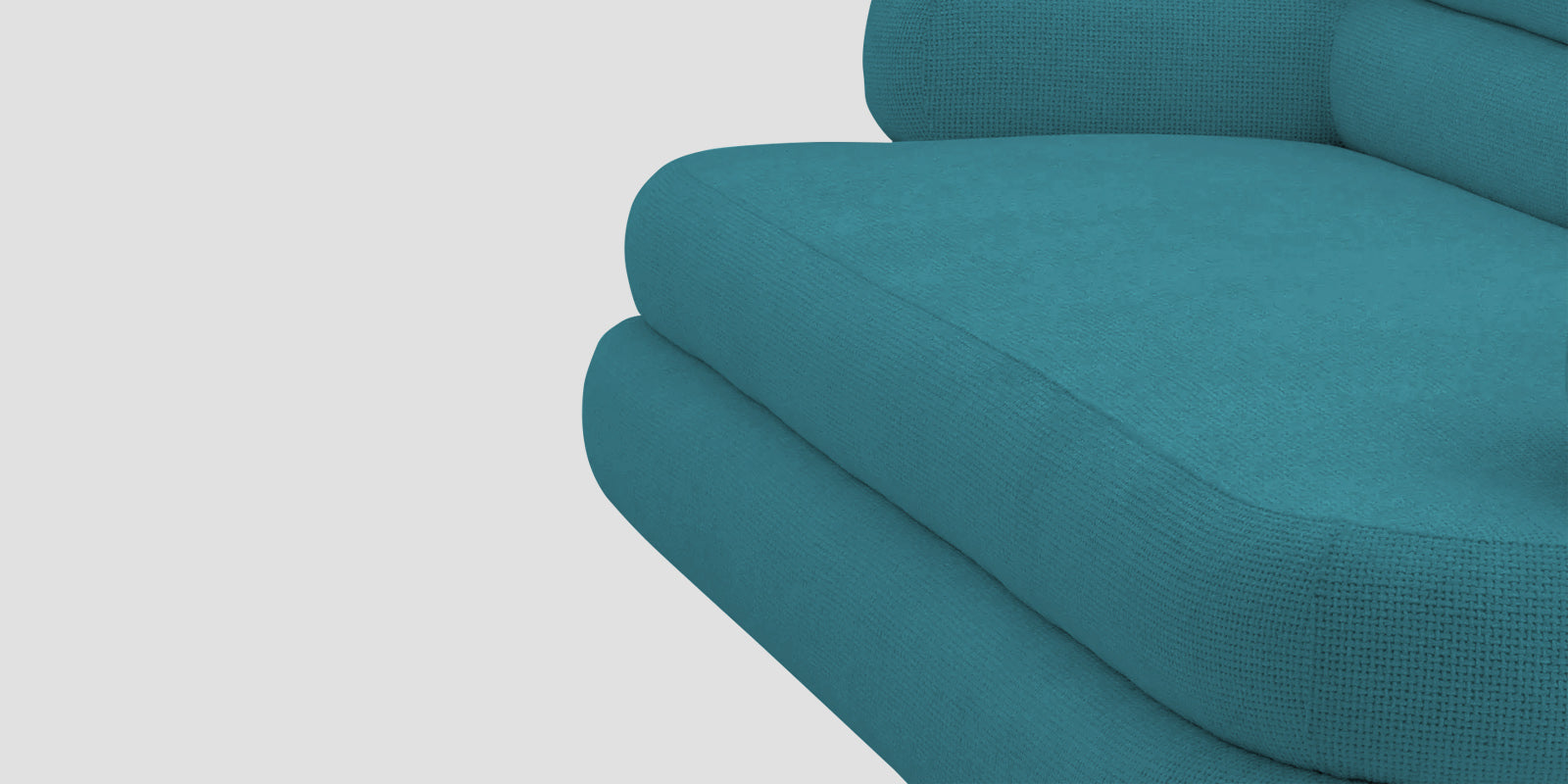 Wener Fabric 3 Seater Sofa in Water Blue Colour