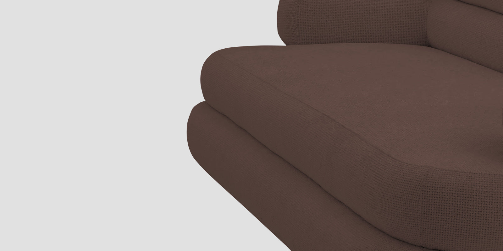 Wener Fabric 2 Seater Sofa in Caramel Brown Colour