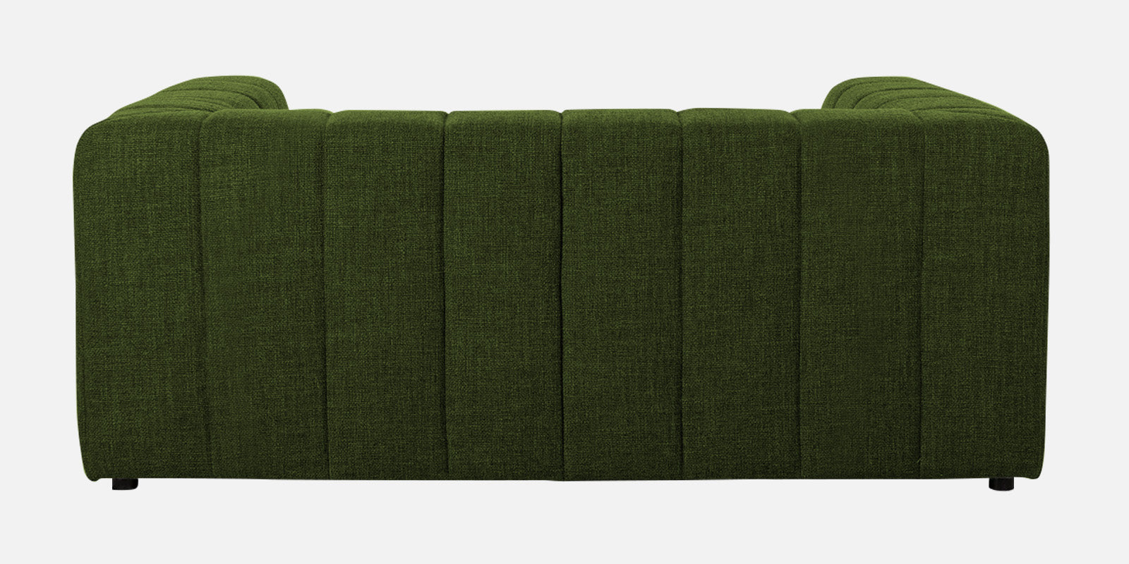 Lara Fabric 2 Seater Sofa in Olive green Colour