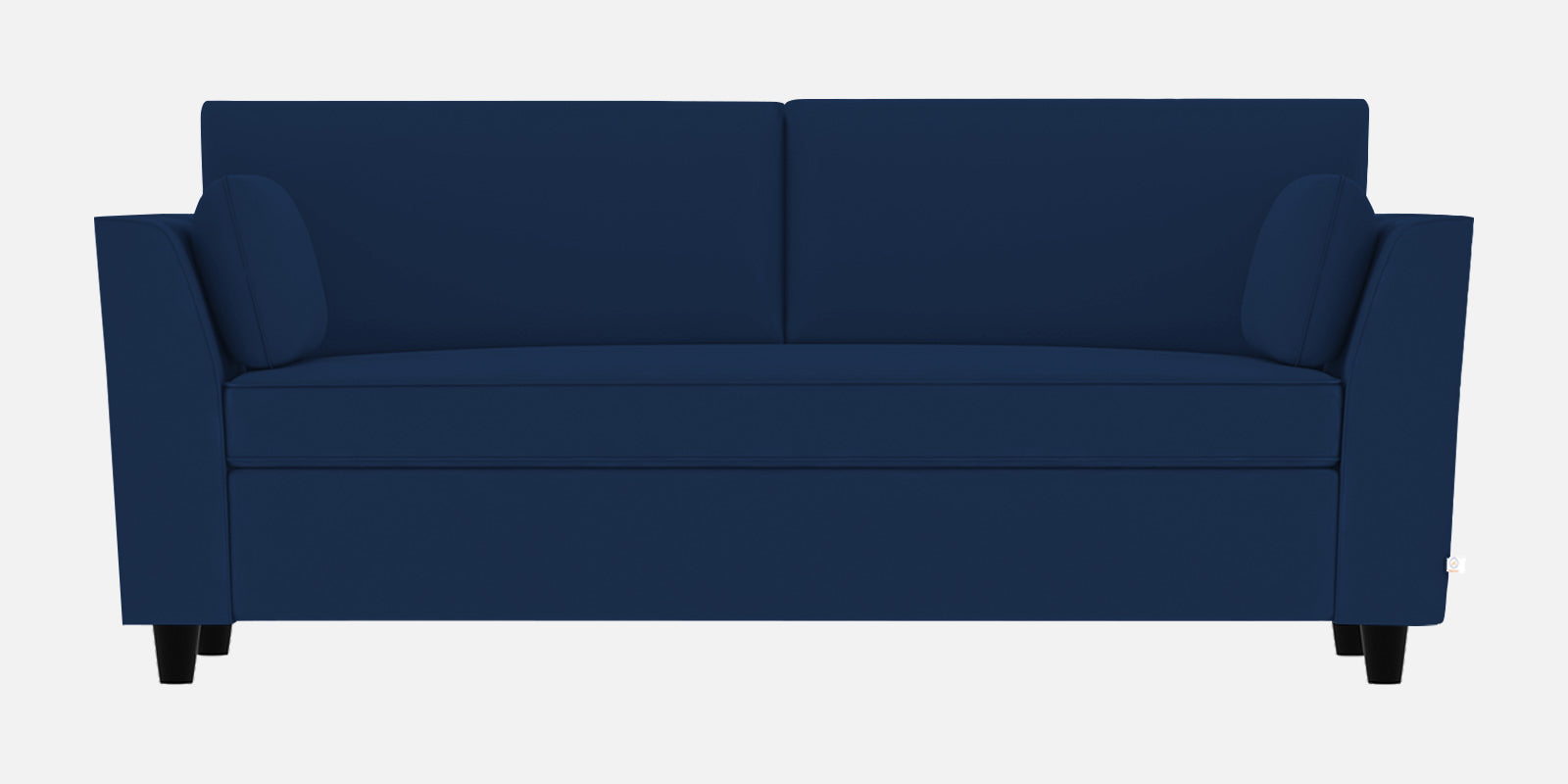 Bristo Velvet 3 Seater Sofa in imperial blue Colour With Storage