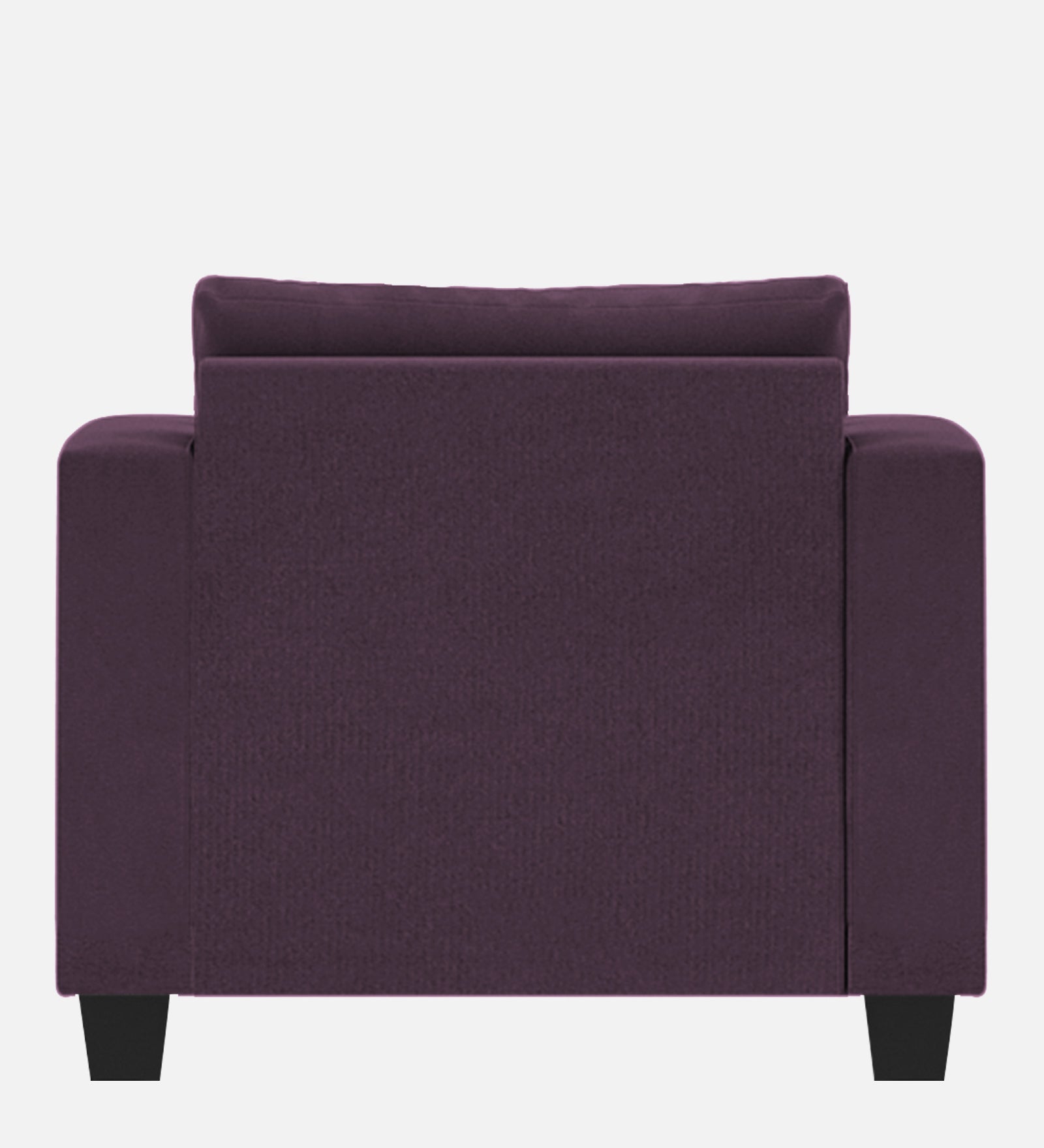 Nabi Fabric 1 Seater Sofa In Greek Purple Colour