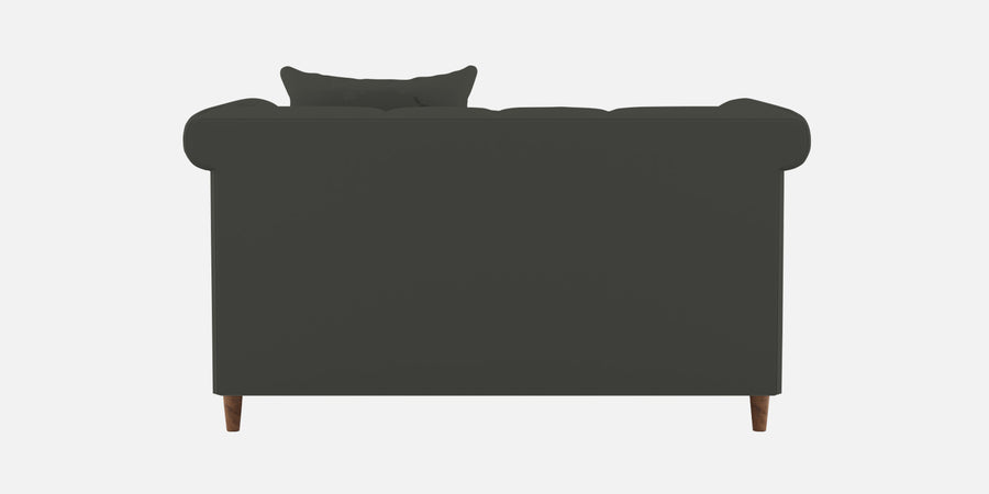 Rubi Velvet 2 Seater Sofa In Hory Grey Colour - Febonic Living