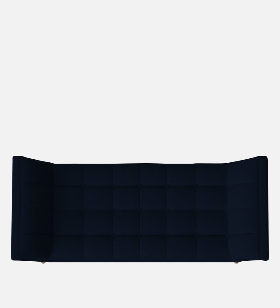 Cartes Velvet Bench In Dark Blue Colour - Febonic Living