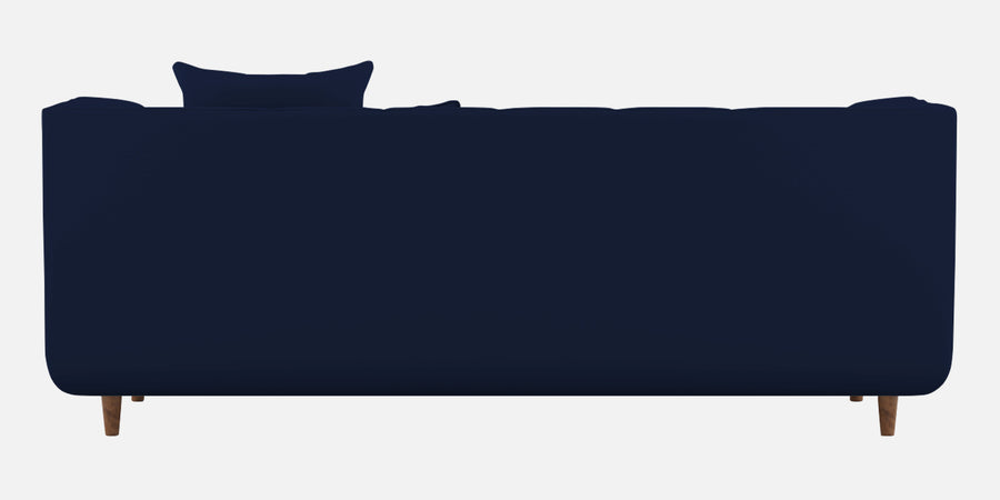 Sumo Velvet 3 Seater Sofa In Indigo Blue Colour - Febonic Living
