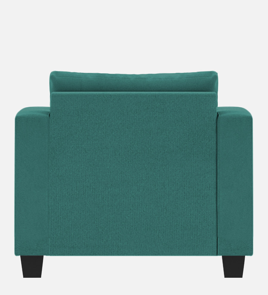 Nabi Fabric 1 Seater Sofa In Sea Green Colour - Febonic Living